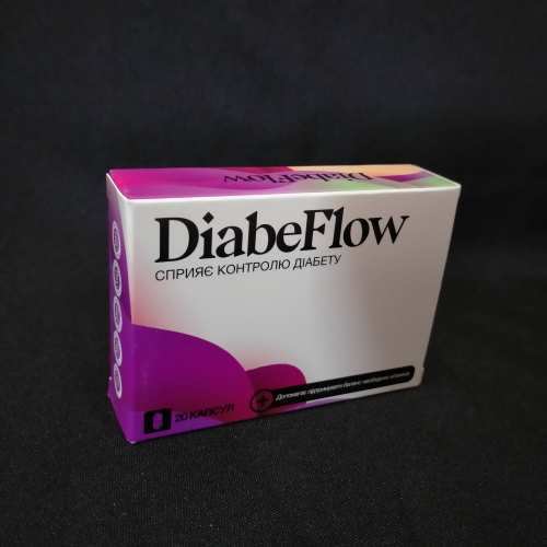 DiabeFlow (Діабефлоу, Диабефлоу) покращення вуглеводного обміну, 20 капс