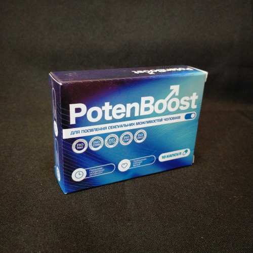 PotenBoost (ПотенБуст, Poten Boost) поліпшення статевої функції чоловіків,10 капс