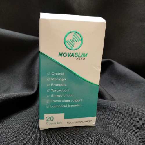 Nova Slim keto (Нова слім Кето, Новаслим) капсули для схуднення, 20 капс