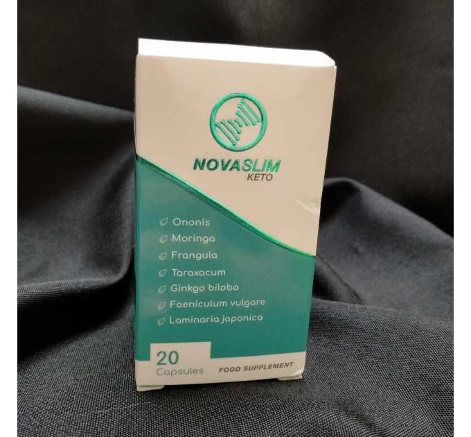 Nova Slim keto (Нова слім Кето, Новаслим) капсули для схуднення, 20 капс