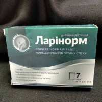 Ларінорм (Ларинорм) для нормалізації функціонування органів слуху, 7 саше