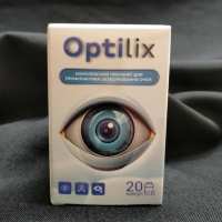 Optilix (Оптілікс, Оптиликс) комплексний препарат для профілактики захворювання очей, 20 капс