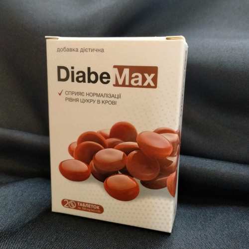 DiabeMax (Діабемакс, Диабемакс) нормалізація рівня цукру в крові, 20 таб