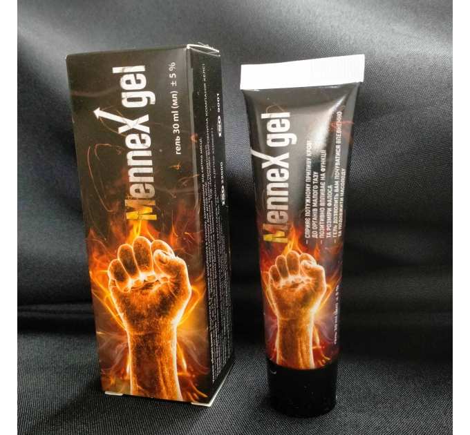 Mennex Gel (Меннекс Гель) гель для посилення чоловічої сили, 30мл (термін придатності до 06.2025 включно)