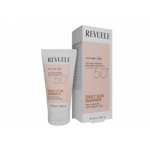 Revuele Крем для обличчя сонцезахисний щоденний SUN BARRIER SPF 50+, 50 мл