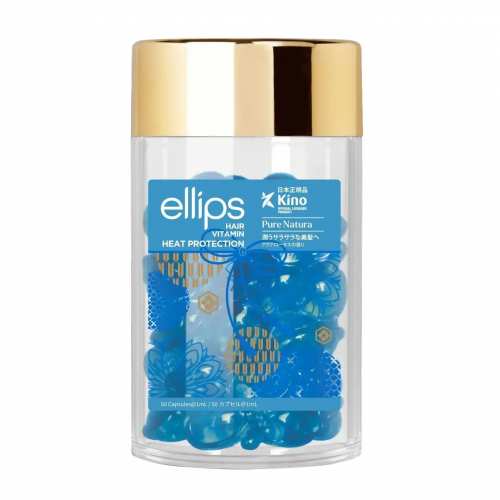 Ellips Vitamins Pure Natura with Blue Lotos Extract (Вітаміни для волосся ''Сила Лотосу''), 50 шт * 1 мл