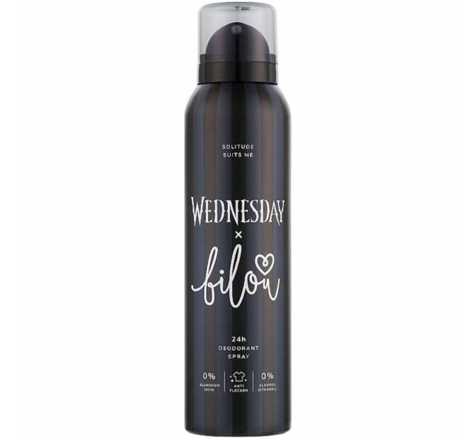Дезодорант-спрей Bilou&Wednesday Deodorant Spray Solitude Suits Me, 150 мл