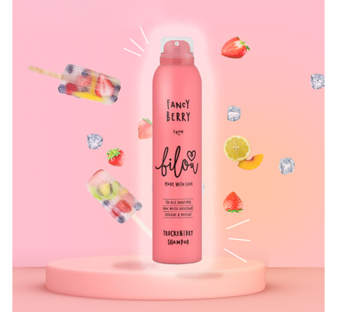 Сухий шампунь Bilou Fancy Berry, 200 мл