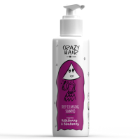 Шампунь HiSkin Crazy Hair Малина-Чорниця для глибокого очищення шкіри голови, 300 мл