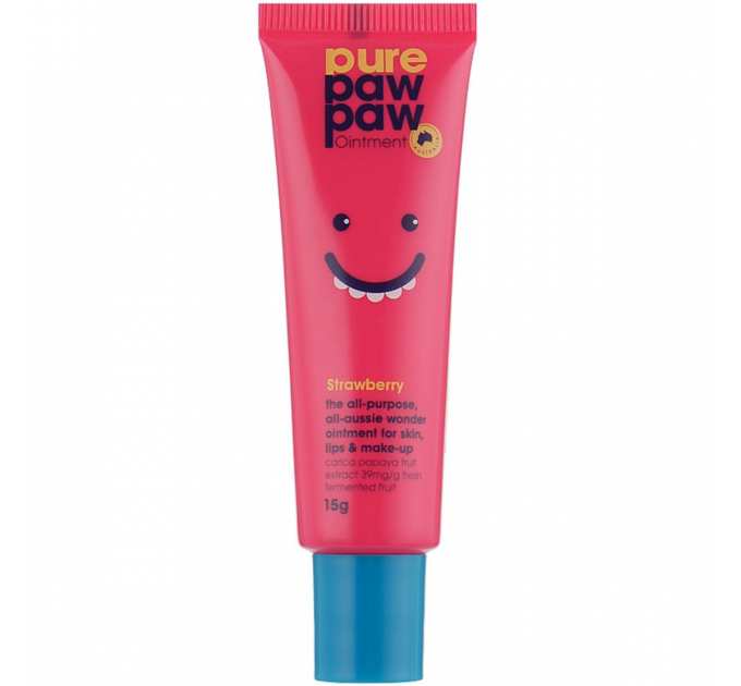 Бальзам для губ відновлюючий Strawberry Pure Paw Paw, 15 г