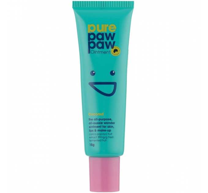 Бальзам для губ відновлюючий Coconut Pure Paw Paw, 15 г