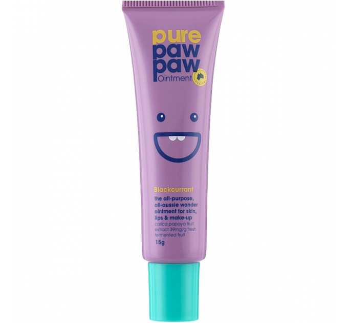 Бальзам для губ відновлюючий Blackcurrant Pure Paw Paw, 15 г