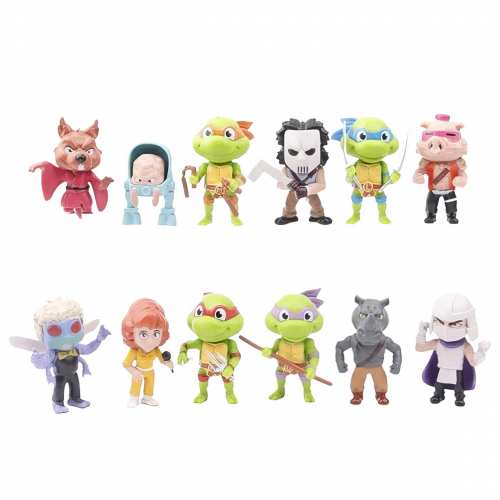 Набір фігурок 12в1 Черепашки Ніндзя, 5-6см - TMNT Набір фігурок 12в1 Черепашки Ніндзя, 5-6см - TMNT