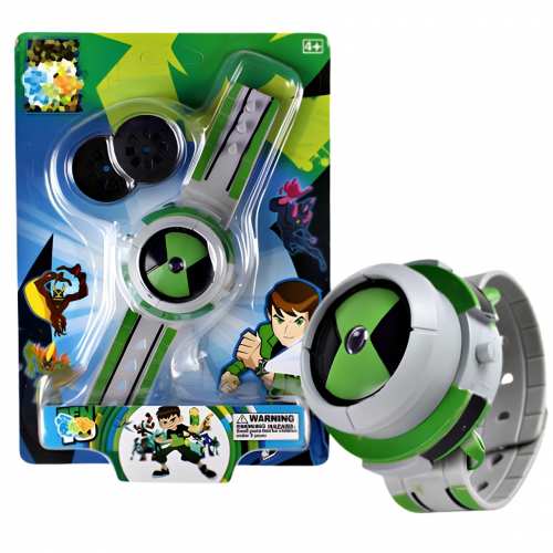 Дитячий годинник  Бен Тен Омнітрікс з проектором (16 зображень) - Ben10 Omnitrix illuminator