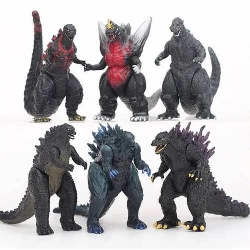 Набір фігурок Годзілла, 6в1, 9 см - Godzilla, 6in1 Набір фігурок Годзілла, 6в1, 9 см - Godzilla, 6in1