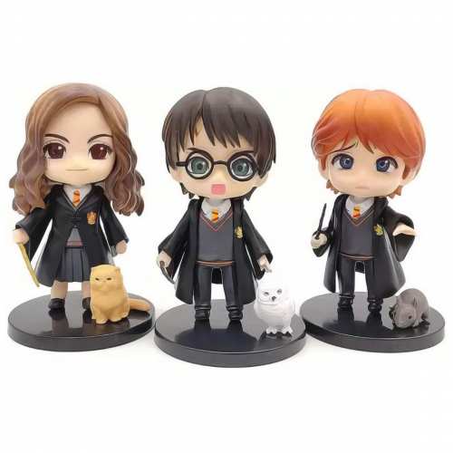 Набір фігурок Гаррі Поттер Гріфіндор 3в1 10 см: Рон, Герміона - Gryffindor, Harry Potter, Ron, Hermione Набір фігурок Гаррі Поттер Гріфіндор 3в1 10 см: Рон, Герміона - Gryffindor, Harry Potter, Ron, Hermione