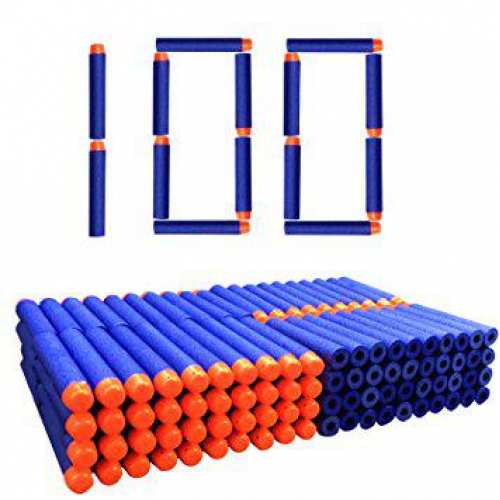 Набір зі 100 стріл (м'які кулі) для іграшкової зброї Nerf N-Strike Elite