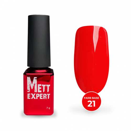 Кольорова база Mett Expert Farb Base №21 Червоний 7 г