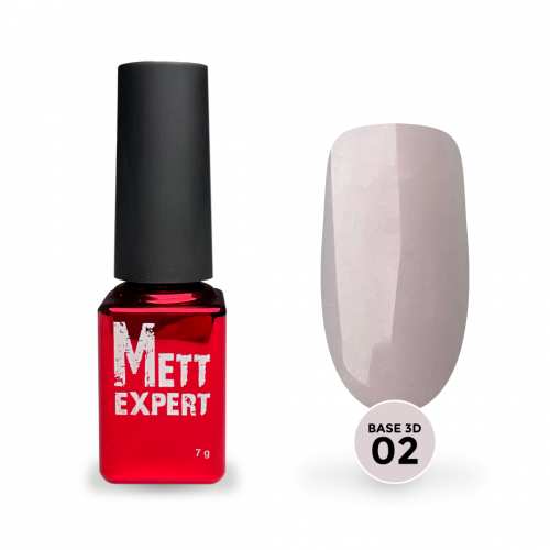 Камуфлювальна каучукова база Mett Expert 3D Base №02 Ніжно-рожева 7 г