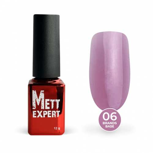 Камуфлювальна база Mett Expert Brand base №06 Gucci Попелясто-лілова 12 г
