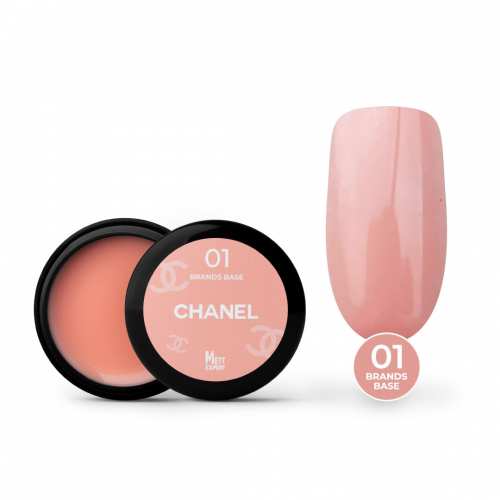 Камуфлювальна база Mett Expert Brand base №01 Chanel Персикова 30 г