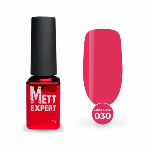 Гель-лак Mett Expert Must have №030 Кораловий 7 г