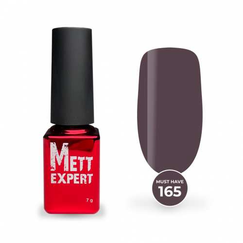 Гель-лак Mett Expert Must have №165 Антрацитовий 7 г