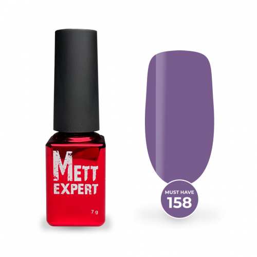 Гель-лак Mett Expert Must have №158 Фіолетовий 7 г