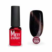 Гель-лак Mett Expert Котяче око Katze №159 Сливовий з фіолетовим шиммером 7 г