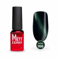 Гель-лак Mett Expert Котяче око Katze №166 Малахітовий 7 г