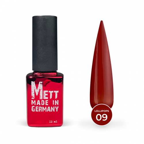 Гель-лак Mett Expert Lollipops №09 Червоний 12 г