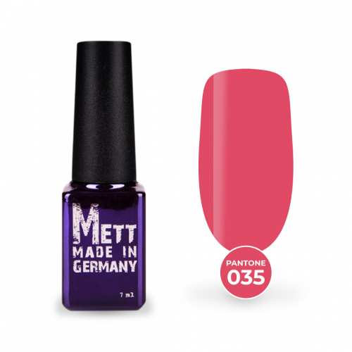 Гель-лак Mett Expert Раntone collection №035 Темно-рожевий 7 г
