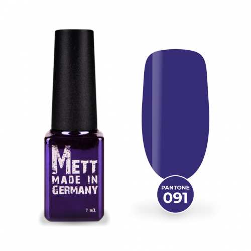 Гель-лак Mett Expert Раntone collection №091 Синьо-фіолетовий 7 г