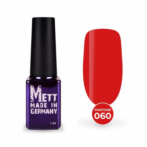 Гель-лак Mett Expert Раntone collection №060 Червоно-жовтогарячий 7 г