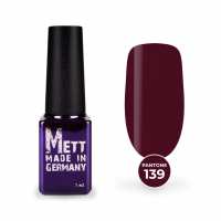 Гель-лак Mett Expert Раntone collection №139 Марсала 7 г