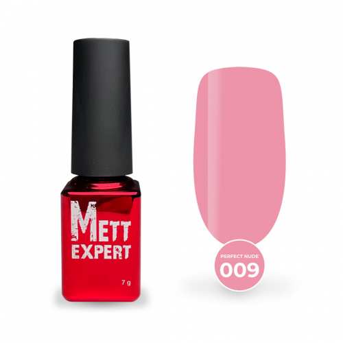 Гель-лак Mett Expert Perfect nude №009 Перловий рожевий 7 г