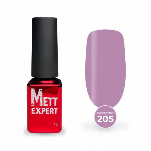 Гель-лак Mett Expert Perfect nude №205 Аметистовий 7 г