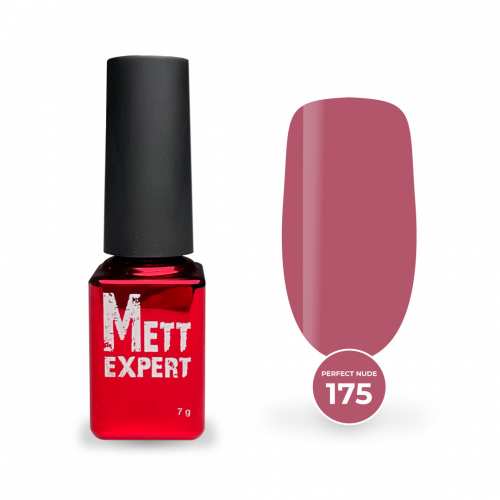 Гель-лак Mett Expert Perfect nude №175 Індійський червоний 7 г