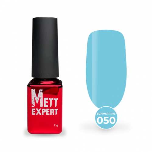 Гель-лак Mett Expert Summer time collection №050 Блакитний 7 г