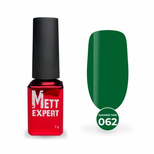 Гель-лак Mett Expert Summer time collection №062 Трав'яний 7 г
