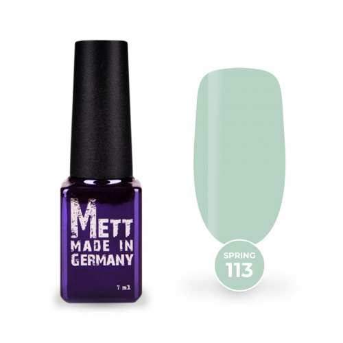 Гель-лак Mett Expert Spring colors №113 М'ята 7 г