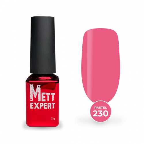 Гель-лак Mett Expert Pastel №230 Лілова-троянда 7 г