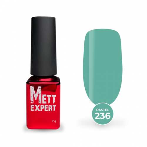 Гель-лак Mett Expert Pastel №236 М'ятний 7 г