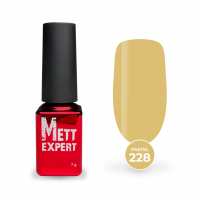 Гель-лак Mett Expert Pastel №228 Блідо-жовтий 7 г