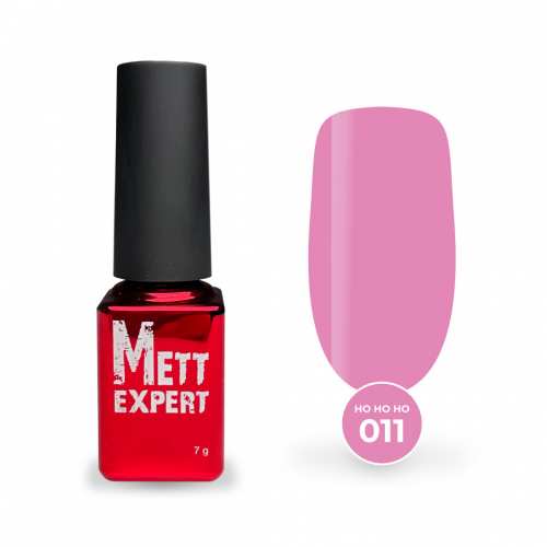 Гель-лак Mett Expert HO HO HO №011 Бузково-рожевий 7 г