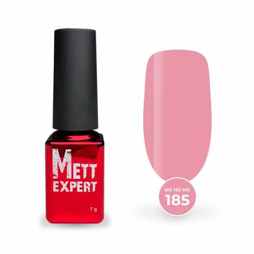 Гель-лак Mett Expert HO HO HO №185 Перламутрово-рожевий 7 г