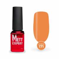 Гель-лак Mett Expert HO HO HO №171 Оранжево-рожевий 7 г
