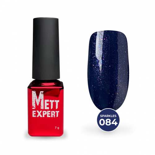 Гель-лак Mett Expert Sparkles collection №084 Сапфіровий з шиммером 7 г