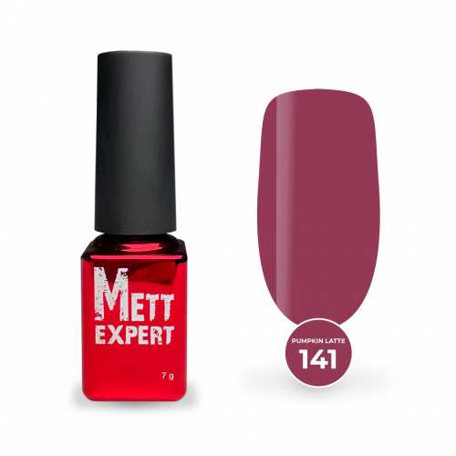 Гель-лак Mett Expert Pumpkin latte collection №141 Сливовий 7 г