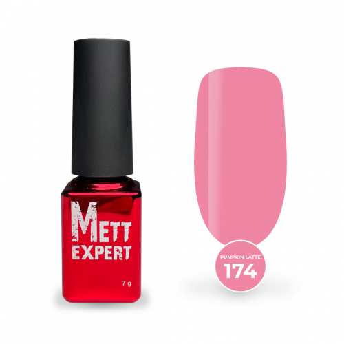 Гель-лак Mett Expert Pampkin latte collection №174 Блідо-ліловий 7 г